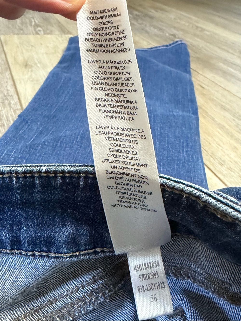 Chico's The Platinum Barely Boot Jeans - Picture 6 of 11